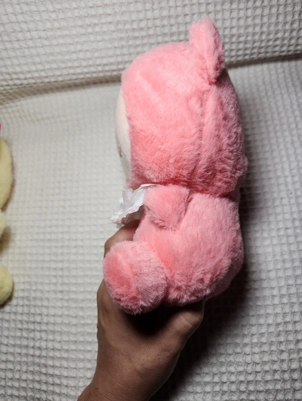 Plush Piglet Pair - Pink and Pale Yellow Soft Stuffed Animals